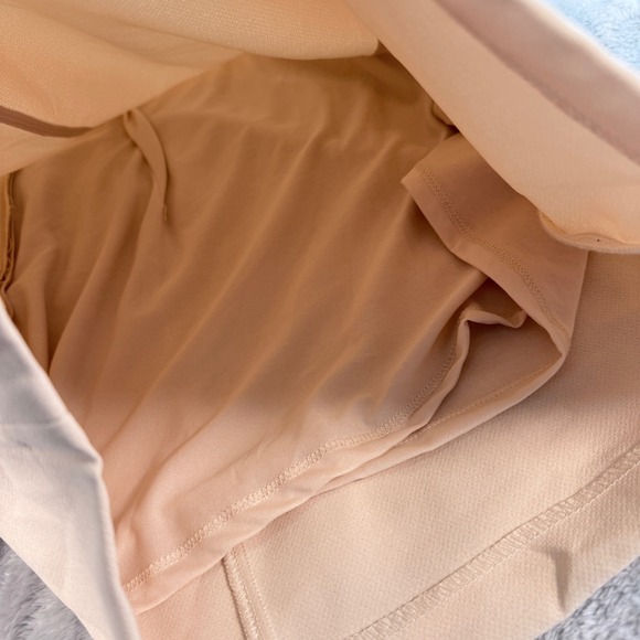 ZARA Cream V Neck Spaghetti Strap Sweetheart Mini Dress Size L - Picture 13 of 13